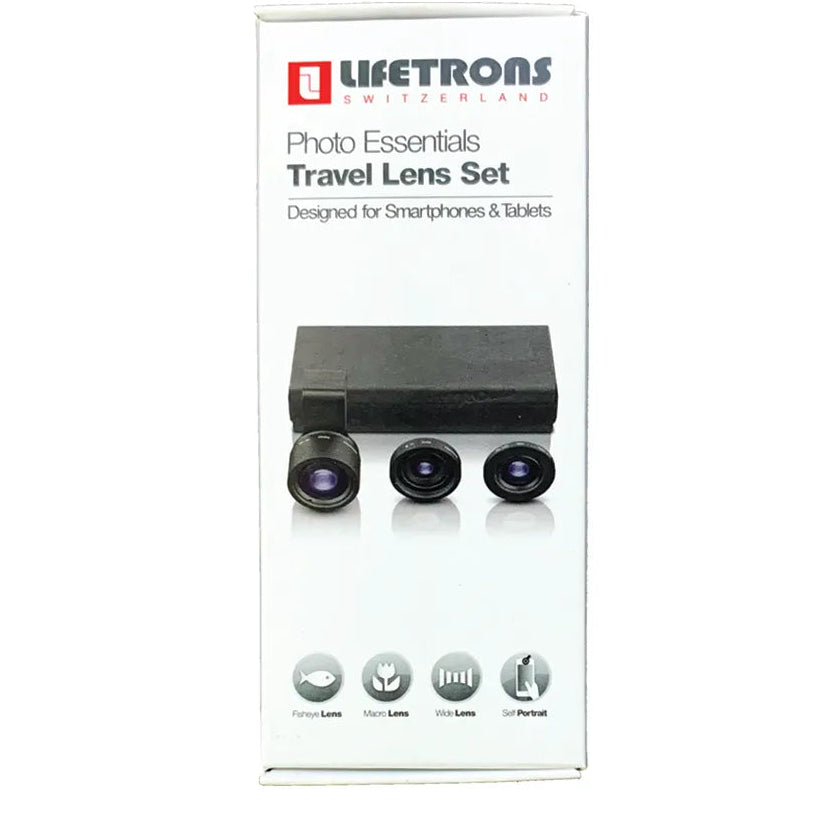 Lifetrons Photo Essentials: 3-in-1 Premium Travel Lens Set